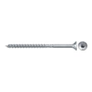 fischer Vis PowerFast II FPF II CTP 4,0x60 BC 500 Tête fraisée, empreinte TX, zingué blanc, filetage partiel