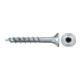 fischer Vis PowerFast II FPF II CTP 5,0x35 BC 500 Tête fraisée, empreinte TX, zingué blanc, filetage partiel