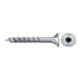 fischer Vis PowerFast II FPF II CTP 5,0x45 BC 500 Tête fraisée, empreinte TX, zingué blanc, filetage partiel