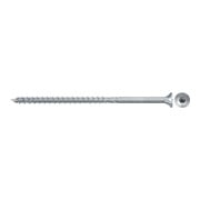 fischer Vis PowerFast II FPF II CTX25P 5,0x90 BC 200 Tête fraisée, empreinte TX, zingué blanc, filetage partiel-5
