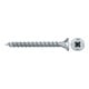 fischer Vis PowerFast II FPF II CZF 4,5x30 BC 300 Tête fraisée, empreinte PZ, zingué blanc, filetage total