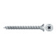 fischer Vis PowerFast II FPF II CZF 5,0x45 BC 500 Tête fraisée, empreinte PZ, zingué blanc, filetage total