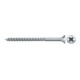 fischer Vis PowerFast II FPF II CZP 3,5x50 BC 300 Tête fraisée, empreinte PZ, zingué blanc, filetage partiel