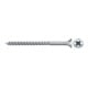 fischer Vis PowerFast II FPF II CZP 3,5x50 BC 300 Tête fraisée, empreinte PZ, zingué blanc, filetage partiel
