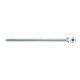 fischer Vis PowerFast II FPF II CZP 5,0x120 BC 30 Tête fraisée, empreinte PZ, zingué blanc, filetage partiel