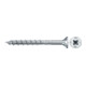 fischer Vis PowerFast II FPF II CZP 6,0x70 BC 30 Tête fraisée, empreinte PZ, zingué blanc, filetage partiel