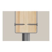 fischer Vite per palo autocentrante 7x50 A2 VG TX-2
