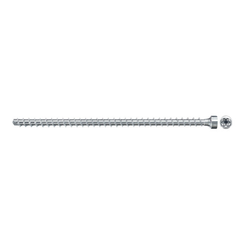 fischer voldraad constructieschroef Powerfull II CHTF 10,0x380 BC 25 TX cilinderkop elektrolytisch verzinkt staal