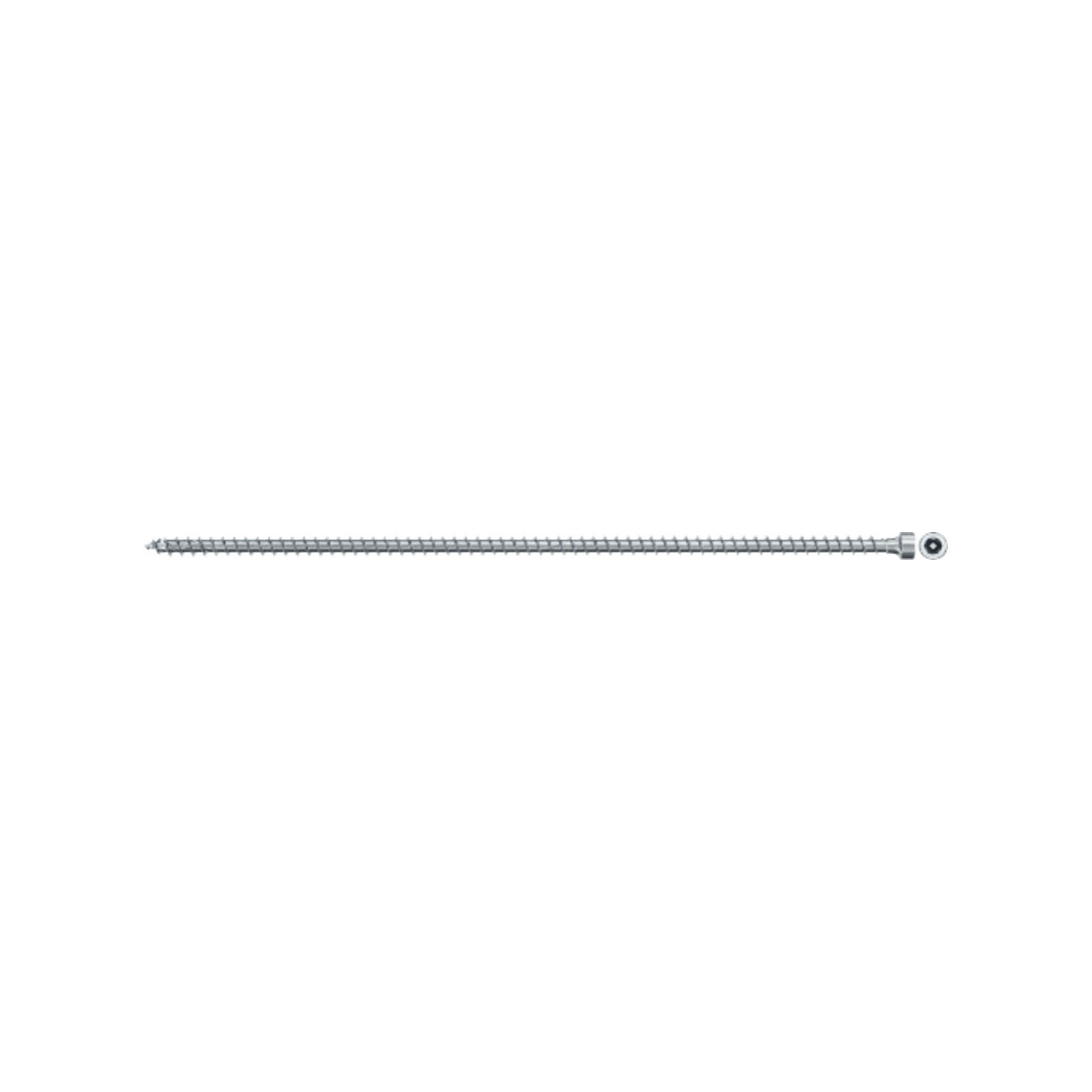 fischer voldraad constructieschroef Powerfull II CHTF 8,0x350 BC 50 TX cilinderkop elektrolytisch verzinkt staal
