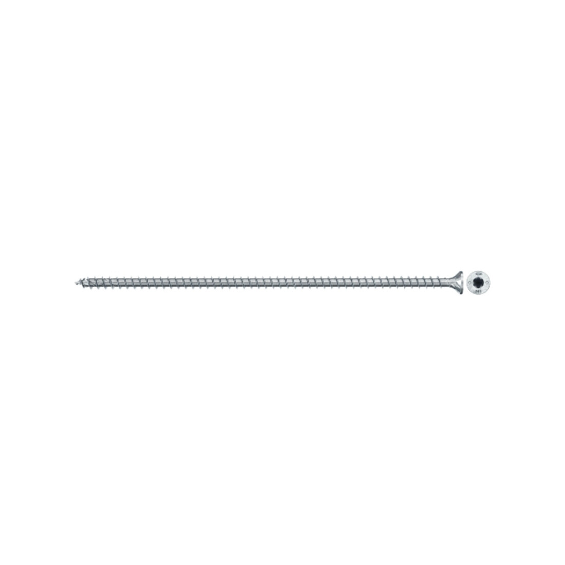 fischer voldraad constructieschroef Powerfull II CTF 8,0x280 BC 50 TX verzonken kop elektrolytisch verzinkt staal