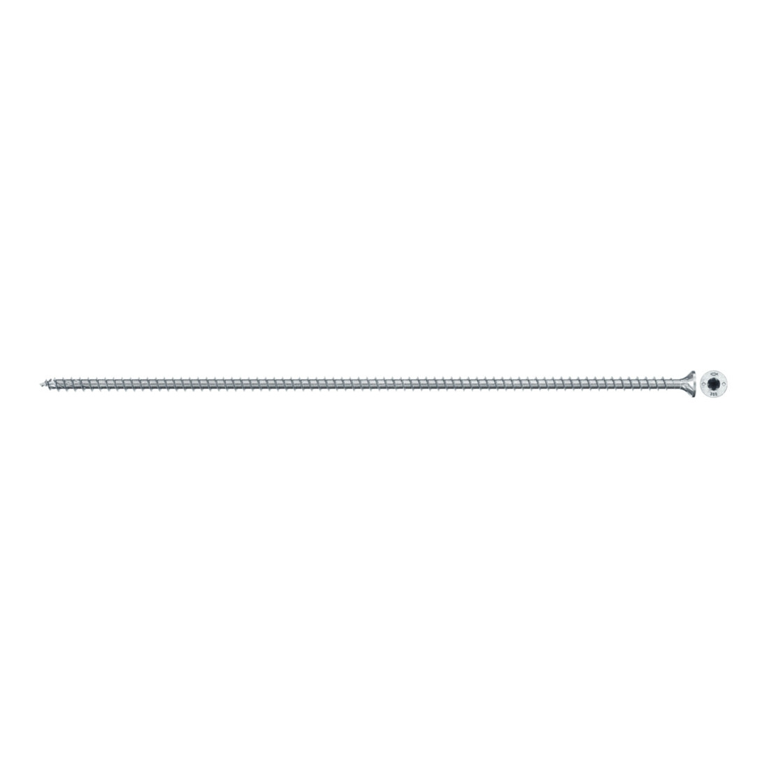 fischer voldraad constructieschroef Powerfull II CTF 8,0x300 BC 50 TX verzonken kop elektrolytisch verzinkt staal