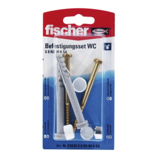 fischer WC-Befestigung S 8 RD 80 K SA SB-SaMo