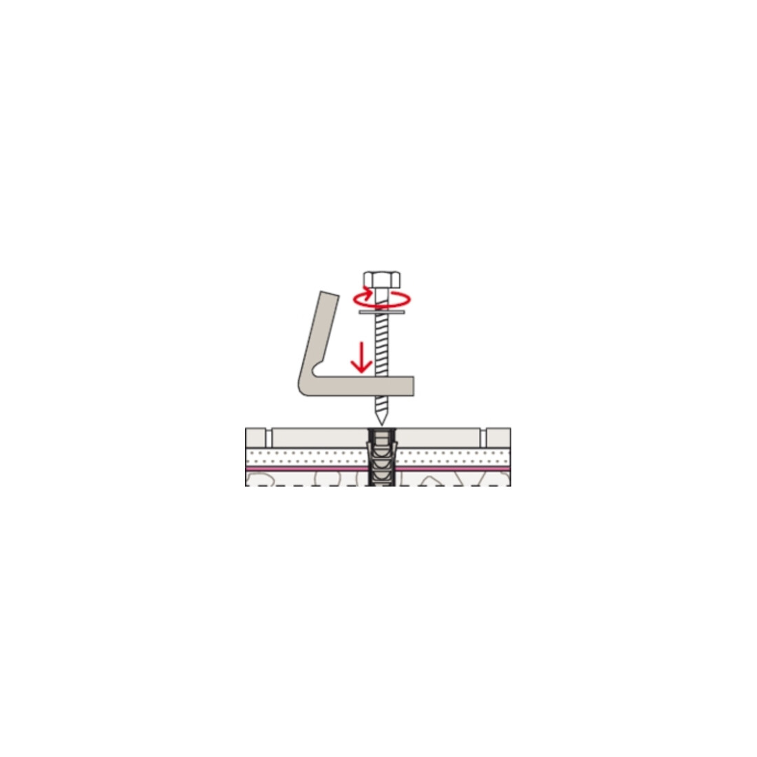 fischer WC bevestiging WB 5N