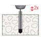 fischer WHG Marquage béton FD M12-2