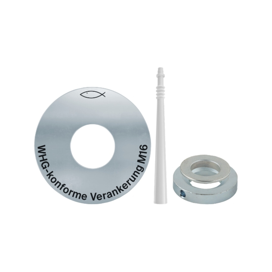 fischer WHG Set béton revêtu M20 galvanisé