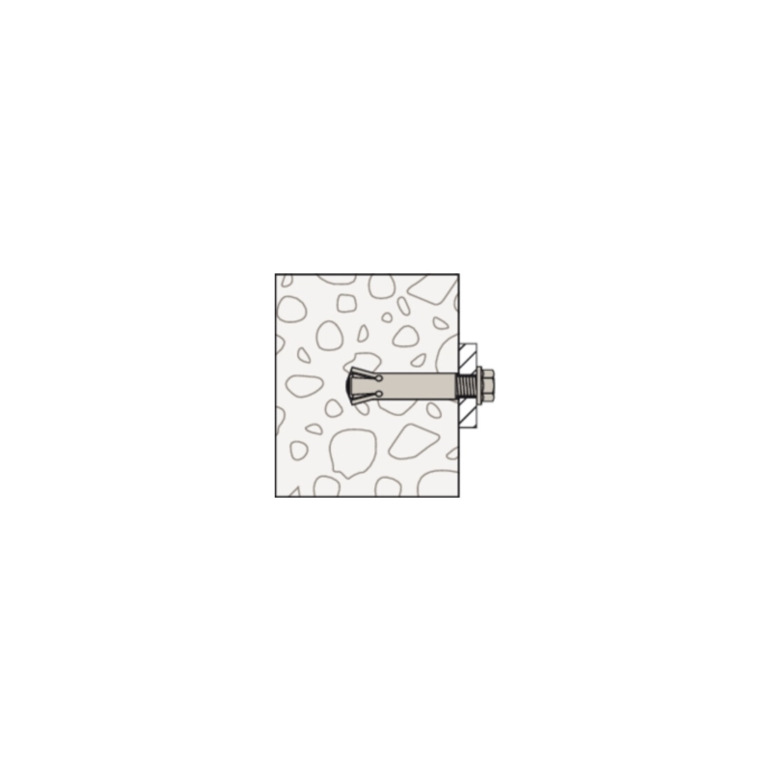fischer Zykon-Innengewindeanker FZA 12x40 M6 I