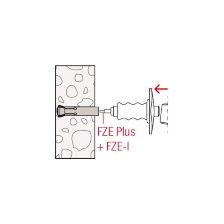 fischer Zykon-Innengewindeanker FZA 14x60 M8 I A4
