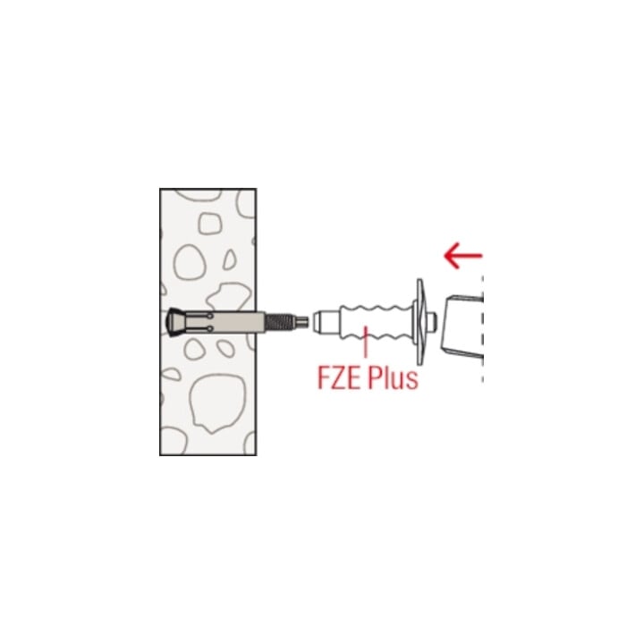 fischer Zykon-Steigeisenbefestigung FZA 14x40 ST A4