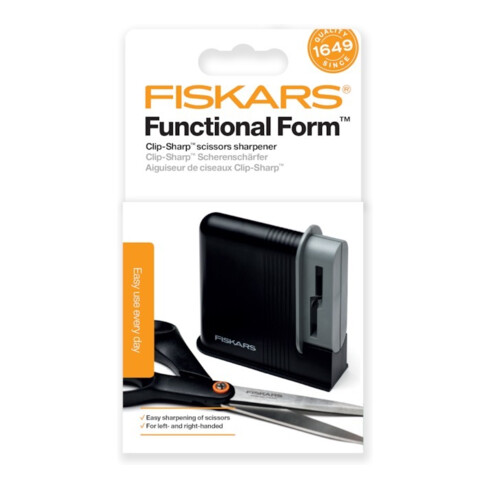 Fiskars Aiguiseur de ciseaux Clip-Sharp