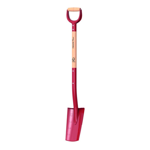 Fiskars Bêche de jardin CLASSIC avec manche en bois FSC
