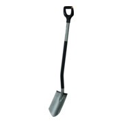 Fiskars Bêche de jardin pointue Ergonomique
