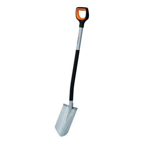 Fiskars Bêche de jardin pointue Xact