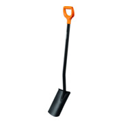 Fiskars Bêche de jardin ronde Solid métal