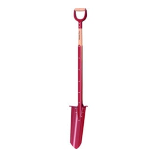 Fiskars Classic Pro Pelle à drainage avec manche en bois FSC
