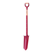 Fiskars Classic Pro Pelle à drainage avec manche en bois FSC