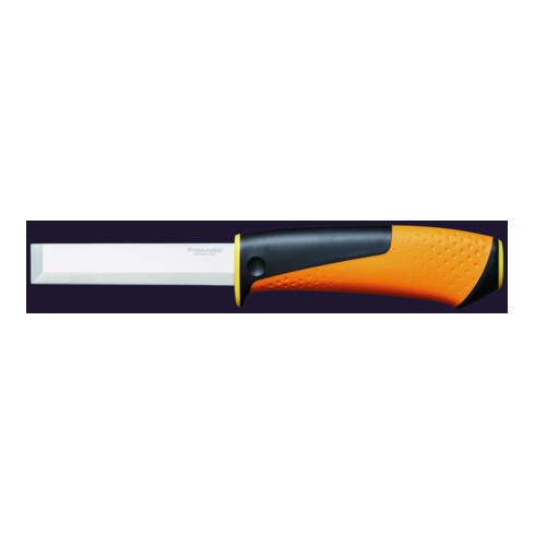 Fiskars Couteau de charpentier avec burin en bois