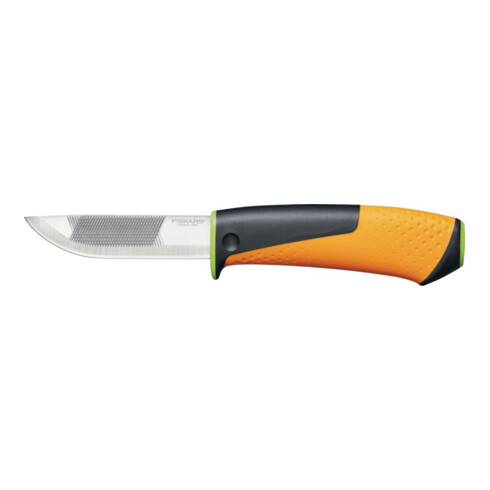 Fiskars Couteau professionnel avec lime et affûteur intégré