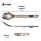 Fiskars Devour TI(Titanium) (Titanium)-1