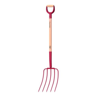 Fiskars Dunggabel 4 Zk. CLASSIC mit FSC-Holzstiel