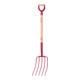 Fiskars Fourche à fumier 4 dents CLASSIC avec manche en bois FSC-1