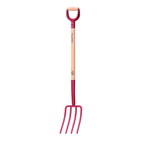 Fiskars Fourche-bêche CLASSIC avec manche en bois FSC