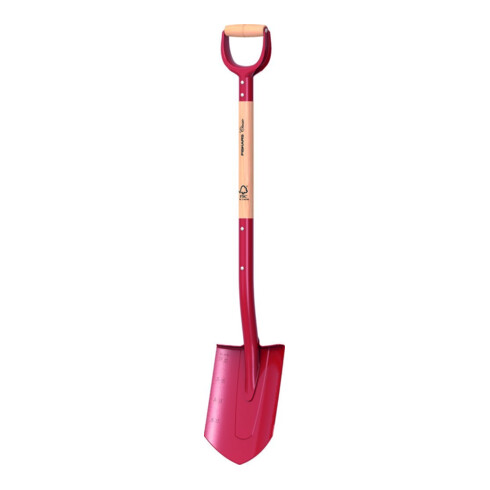 Fiskars Gärtnerpaten pointu CLASSIC avec manche en bois FSC
