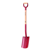 Fiskars Gärtnerpaten rond CLASSIC manche long avec manche en bois FSC