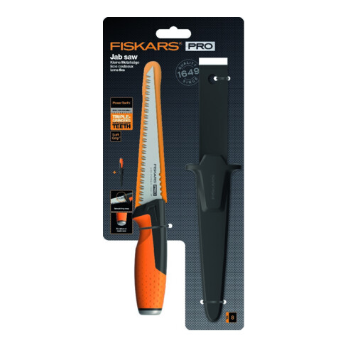 Fiskars Petite scie métallique 15 cm 8 TPI Power Tooth