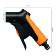Fiskars Poignée pistolet pulvérisateur avec régulateur frontal