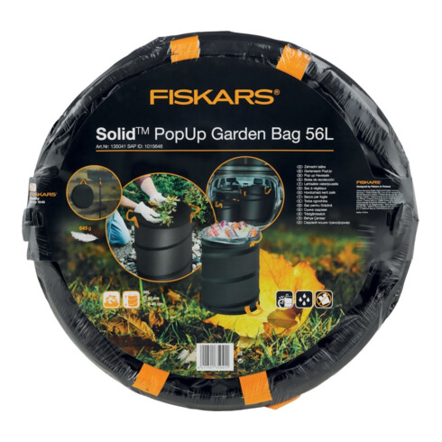 Fiskars Sac de jardin PopUp 56 l Solid
