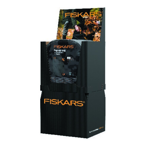 Fiskars Sac Ergo pop-up moyen / 175L Présentoir 16 pcs