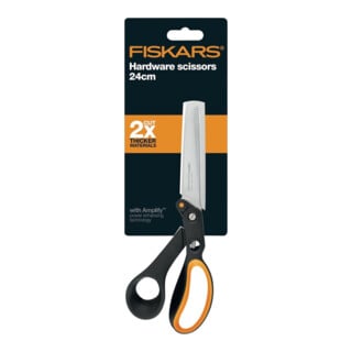 Fiskars Schere 24cm mit gezahnter Klinge