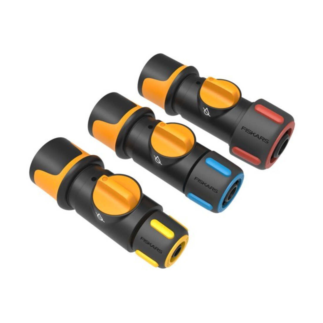 Fiskars Schlauchanschluss,On/Off 15mm (1/2–5/8”)