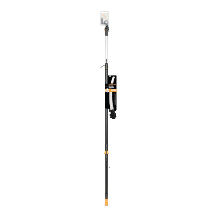 Fiskars Schneidgiraffe UPX86 und Adapter Baumsäge