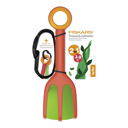 Fiskars Set 2 pcs Transplantoir & Fourche à planter MyFirst