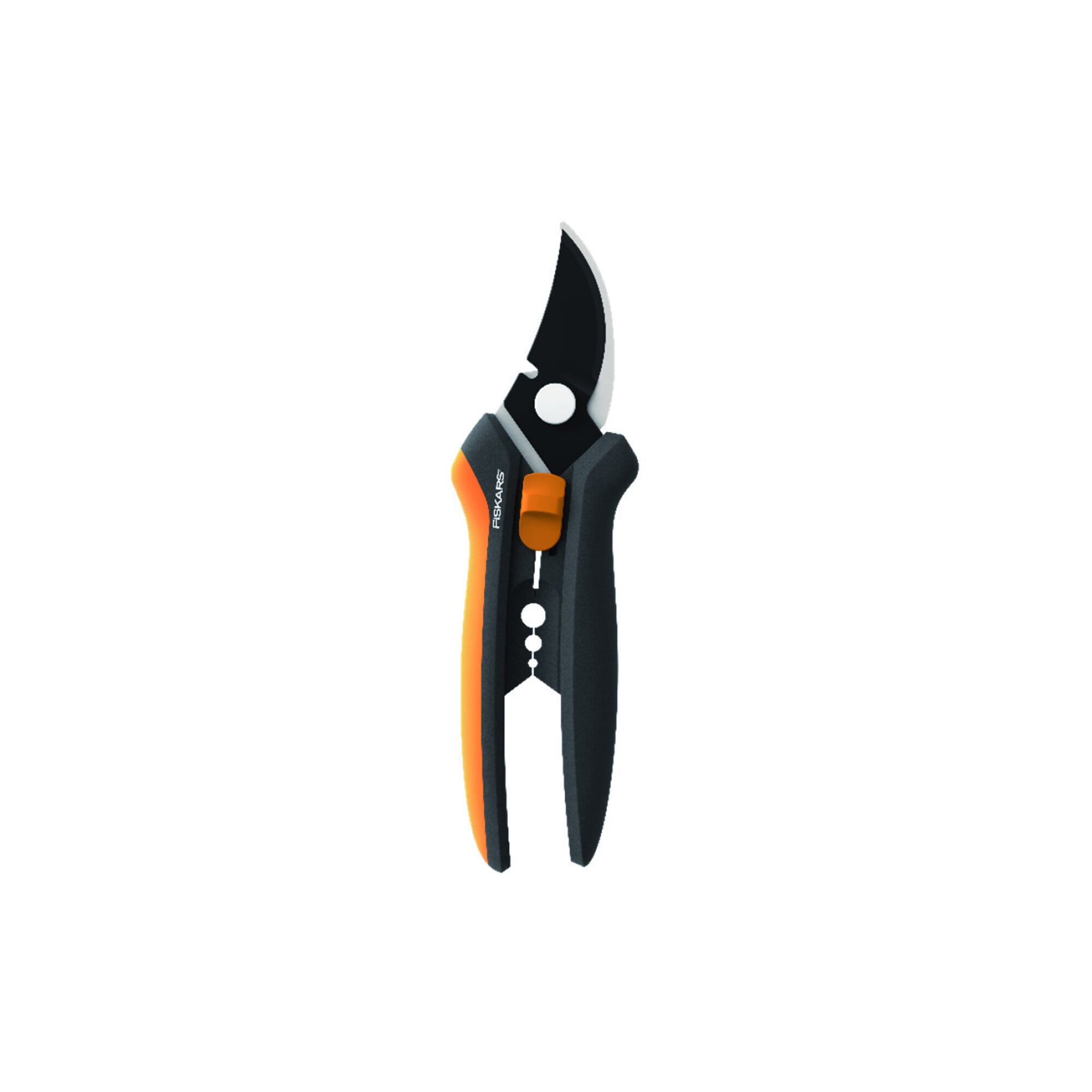 Fiskars Solid Floristenschere SP14 mit Drahtcutter mit Rosenentdorner