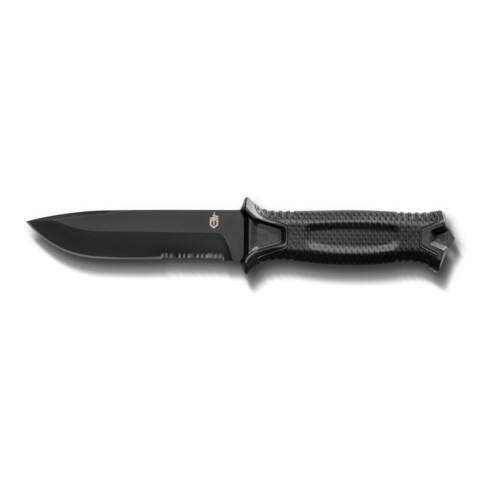 Fiskars Strongarm Fixed Serrated Black