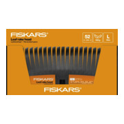 Fiskars Tête de balai à feuilles L, noir Solid