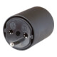 Fix-Adapter DE auf CH schwarz 230V 3-polig-1