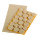 fix-o-moll SUKI, Gleiter eckig, Set zum Kleben Filz beige-3